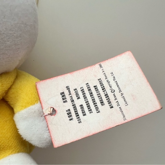 Vintage Miffy Plush Miffy Plushy Miffy Stuffed Toy Japanese Trinkets Trinketcore - Picture 7 of 8